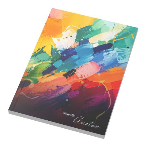 Novella Austen A5 soft cover notebook - 100 lined sheets White
