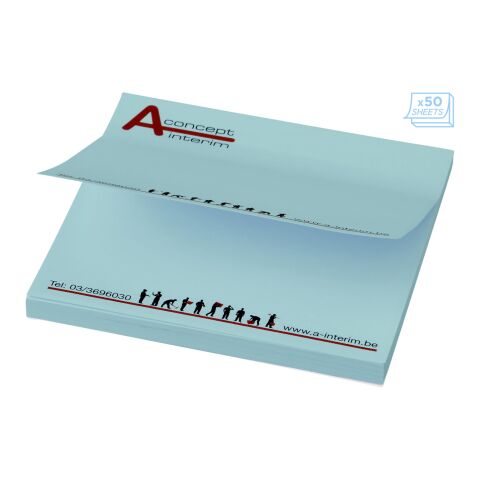 Sticky-Mate square sticky notes 75x75mm Light blue | 25 pages | No Branding | not available | not available