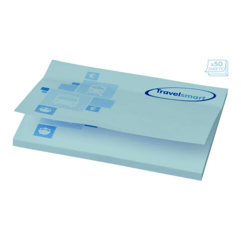 Sticky-Mate® A7 sticky notes 100x75mm Light blue | 25 pages | No Branding | not available | not available