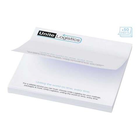 Sticky-Mate® large square sticky notes 100x100mm White | 25 pages | No Branding | not available | not available