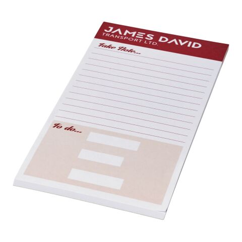 Desk-Mate® 1/3 A4 notepad White | 25 pages | No Branding | not available | not available