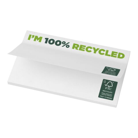 Sticky-Mate recycled sticky notes 127 x 75 mm White | 25 pages | No Branding | not available | not available