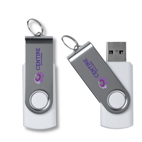 4GB Usb Twister White | Without Branding