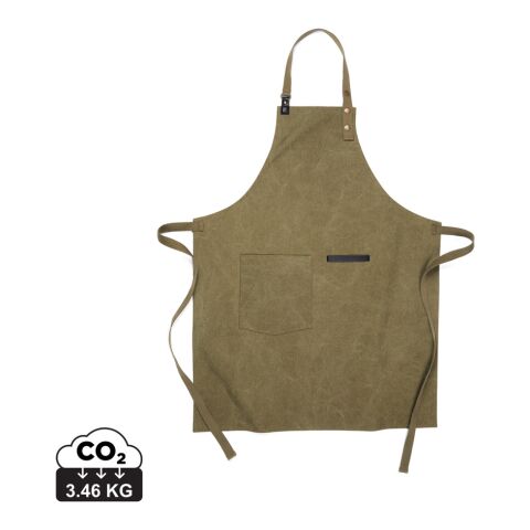 VINGA Tome GRS recycled canvas Apron green | No Branding | not available | not available | not available