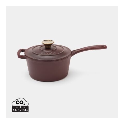 VINGA Monte enamelled cast iron pot 1,9L burgundy | No Branding | not available | not available
