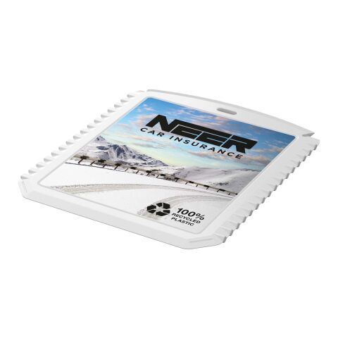 Thrym rectangular recycled plastic ice scraper White