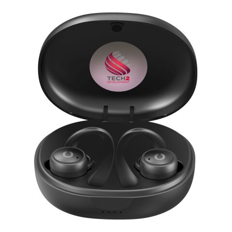 Prixton TWS160S sport Bluetooth® 5.0 earbuds Black | No Branding