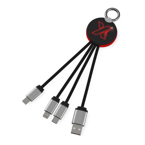 SCX.design C16 ring light-up cable Standard | Red-Solid black | No Branding | not available | not available