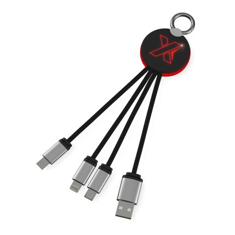 SCX.design C16 ring light-up cable Standard | Red-Solid black | No Branding | not available | not available