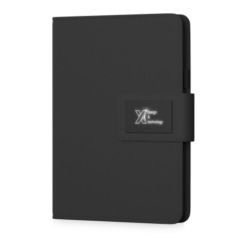 SCX.design O16 A5 light-up notebook powerbank Solid black | No Branding | not available | not available