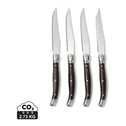 VINGA Gigaro meat knives silver | No Branding | not available | not available