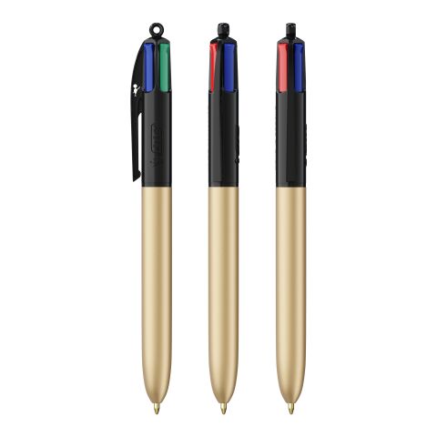 BIC® 4 Colours Glacé Black-gold | No Branding | not available | not available