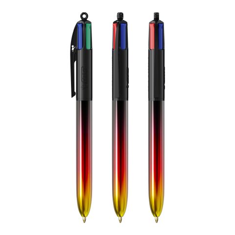 BIC® 4 Colours® Flags Collection Black-Black-clear red-yellow | No Branding | not available | not available