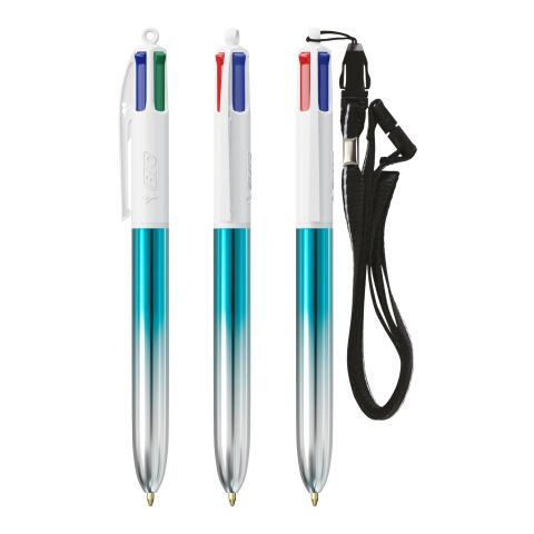BIC® 4 Colours® Bicolor + Lanyard