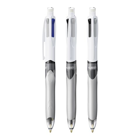 BIC® 4 Colours 3+1HB White-grey