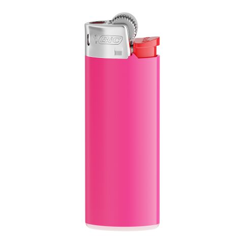 BIC J25 standard lighter Rhodamine Red-White-clear red-chrome | No Branding | not available | not available