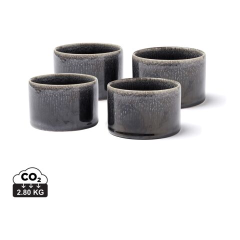 VINGA Nomimono bowl set mini, 4 pcs set black | No Branding | not available | not available