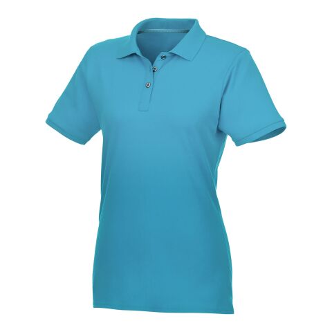 Beryl short sleeve women&#039;s GOTS organic GRS recycled polo NXT Blue | M | No Branding | not available | not available