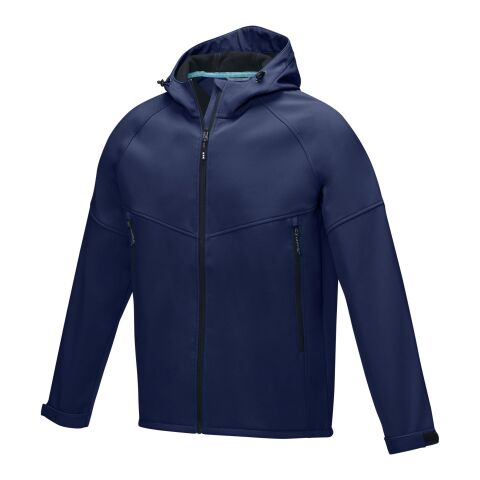 Coltan men’s GRS recycled softshell jacket Standard | Navy | M | No Branding | not available | not available | not available