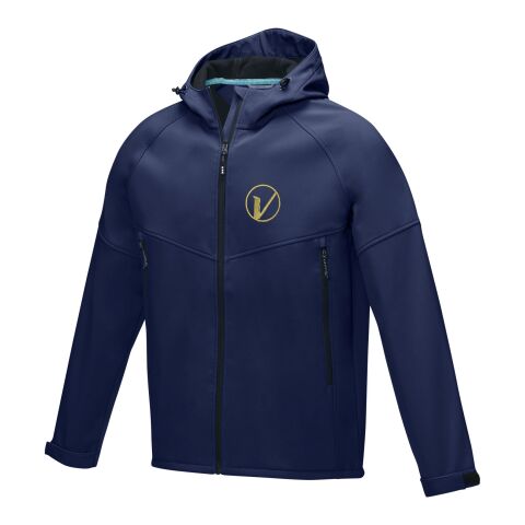 Coltan men’s GRS recycled softshell jacket Standard | Navy | 3XL | No Branding | not available | not available | not available