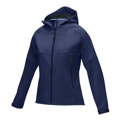 Coltan women’s GRS recycled softshell jacket Standard | Navy | XXL | No Branding | not available | not available