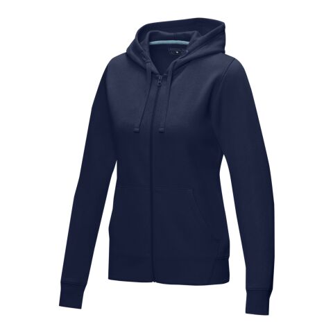 Ruby women’s GOTS organic GRS recycled full zip hoodie Standard | Navy | XL | No Branding | not available | not available