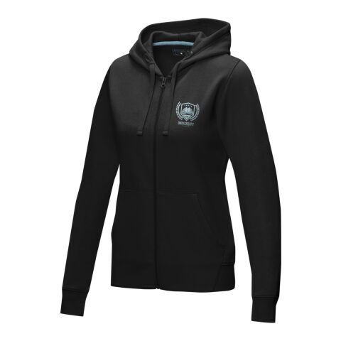 Ruby women’s GOTS organic GRS recycled full zip hoodie Standard | Black | 2XL | No Branding | not available | not available