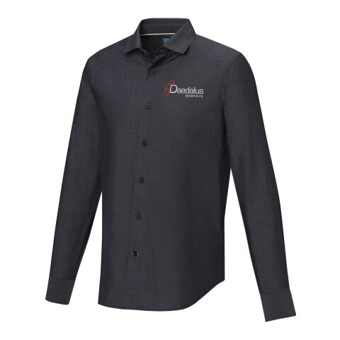 Cuprite long sleeve men&#039;s GOTS organic shirt Standard | Black | S | No Branding | not available | not available