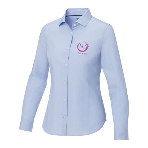 Cuprite long sleeve women&#039;s GOTS organic shirt Standard | Light blue | M | No Branding | not available | not available