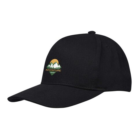 Onyx 5 panel Aware™ recycled cap Standard | Solid black | No Branding | not available | not available | not available
