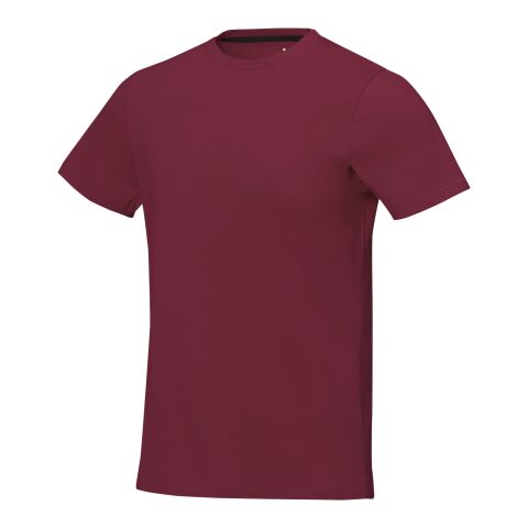 Nanaimo short sleeve men&#039;s t-shirt Burgundy | XL | No Branding | not available | not available | not available