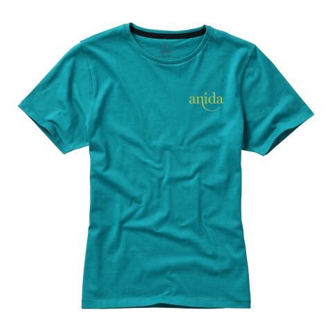 Nanaimo short sleeve women&#039;s T-shirt Standard | Aqua | L | No Branding | not available | not available | not available