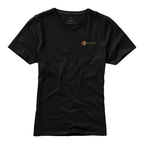 Nanaimo short sleeve women's T-shirt Standard | Solid black | S | No Branding | not available | not available | not available