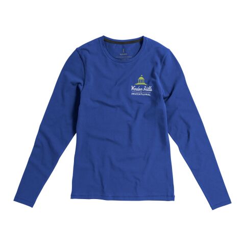 Ponoka Long Sleeve Ladies T-Shirt  Standard | Blue | XS | No Branding | not available | not available | not available
