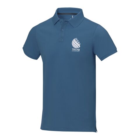Calgary short sleeve men&#039;s polo Standard | Tech blue | M | No Branding | not available | not available | not available