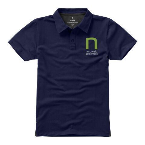 Markham short sleeve men&#039;s stretch polo Standard | Navy | XS | No Branding | not available | not available | not available