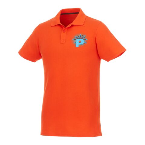 Helios short sleeve men&#039;s polo Standard | Orange | XL | No Branding | not available | not available | not available