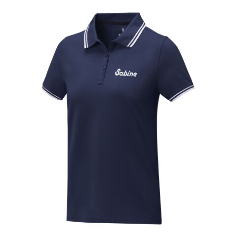 Amarago short sleeve women&#039;s tipping polo Standard | Navy | 2XL | No Branding | not available | not available | not available
