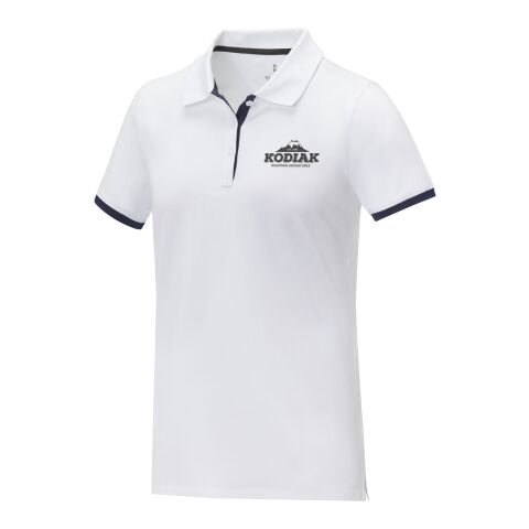 Morgan short sleeve women&#039;s duotone polo Standard | White | XL | No Branding | not available | not available | not available