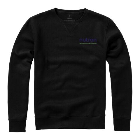 Black branded jumper clearance