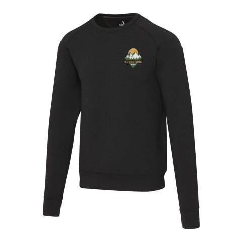 Yukon unisex interlock sports crewneck sweater Standard | Solid black | L | No Branding | not available | not available | not available