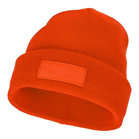 Boreas beanie with patch Standard | Orange | No Branding | not available | not available