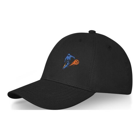 Davis 6 panel cap Black | No Branding | not available | not available | not available