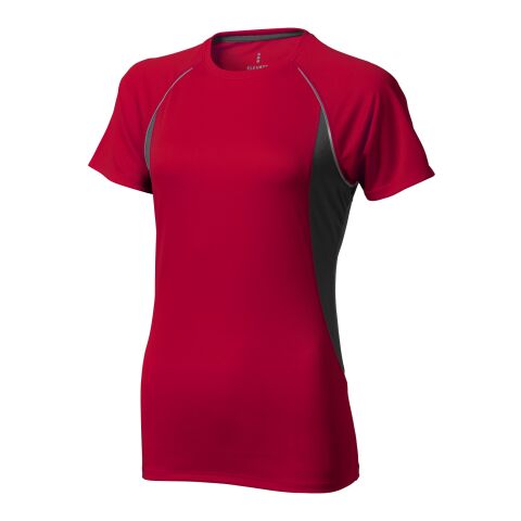 Quebec short sleeve women&#039;s cool fit t-shirt Standard | Red-Anthracite | M | No Branding | not available | not available | not available