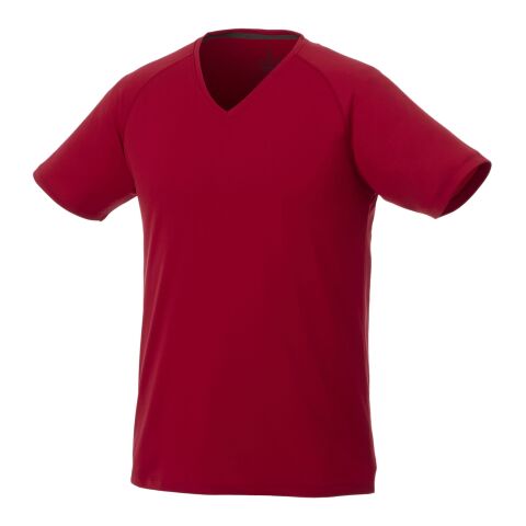 Amery short sleeve men&#039;s cool fit v-neck t-shirt Standard | Red | XS | No Branding | not available | not available | not available
