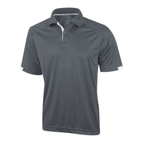 Kiso short sleeve men&#039;s cool fit polo Standard | Steel grey | L | No Branding | not available | not available | not available
