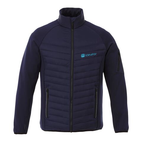 Banff men&#039;s hybrid insulated jacket Standard | Navy | XL | No Branding | not available | not available | not available