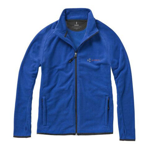 Brossard men&#039;s full zip fleece jacket Standard | Blue | S | No Branding | not available | not available