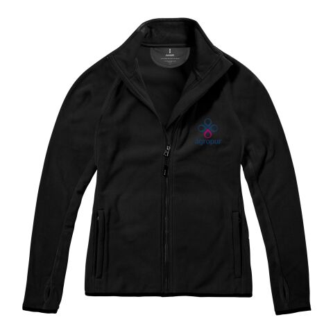 Brossard Micro Fleece Full Zip Ladies Jacket  Standard | Solid black | XS | No Branding | not available | not available