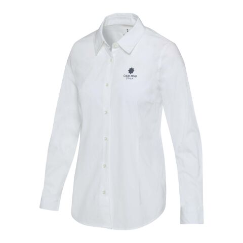 Carnelian poplin women&#039;s shirt Standard | White | M | No Branding | not available | not available | not available